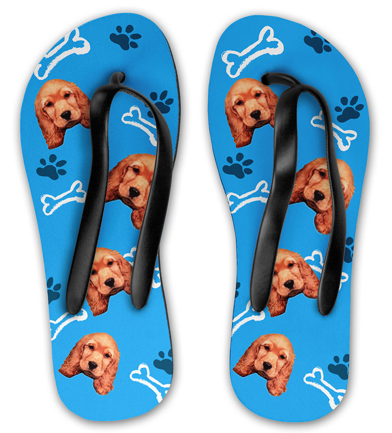 Personalised Dog Flip Flops - Pawsify