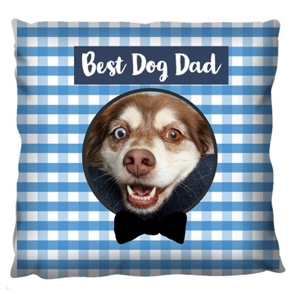 Best Dog Dad Cushion